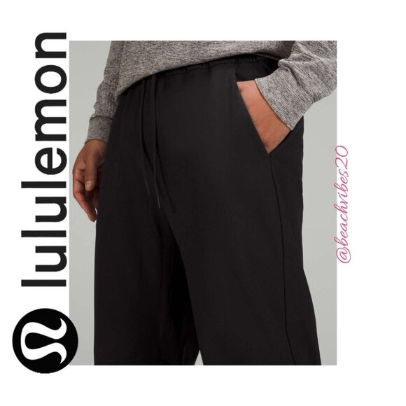 LULULEMON ATHLETICA Men's ABC Pull-On Pant Medium Black EUC LL-218 - Picture 4 of 11
